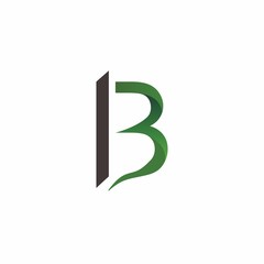 B letter logo design for company, idea, and trendy