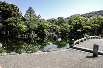 円山公園の風景