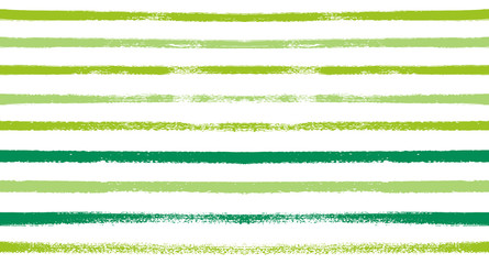Summer Sailor Stripes Seamless Vector Pattern. Autumn Colors Textile Blue, Green, White, Turquoise, Gray Print. Hipster Vintage Retro Stripes Design. Creative Horizontal Banner. Watercolor Fabric