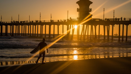 Sunset Surfer