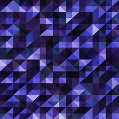 Fototapeta premium Purple triangle seamless pattern