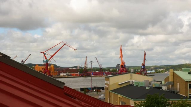 Gothenburg Port Timelapse