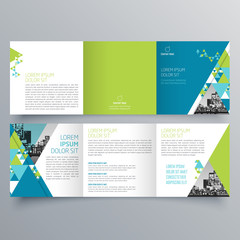 Brochure design, brochure template, creative tri-fold, trend brochure