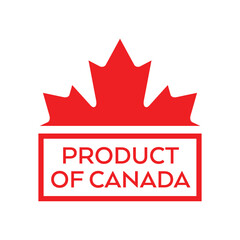 Product of Canada Badge