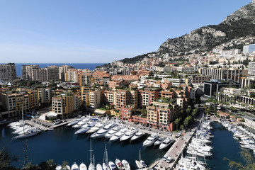 Fototapeta na wymiar Fürstentum Monaco, Europa