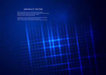 Abstract background in modern style, vector illustrations. bright lines, glowing mesh