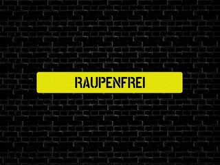Fototapeta premium RAUPENFREI - Bilder mit Wörtern aus dem Bereich Buchsbaumzünsler Schädling , Wort, Bild, Illustration