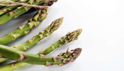  Fresh green asparagus