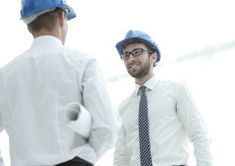 chief architect and his assistant