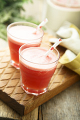 Refreshing berry drink