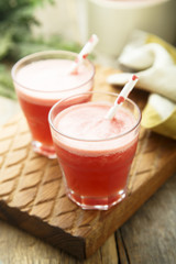 Refreshing berry drink