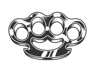 Monochrome Brass Knuckles