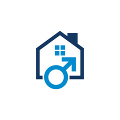 Property Man Logo Icon Design