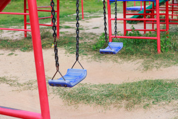 Swing in the playground.