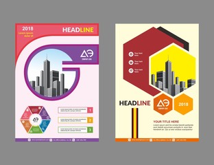 simple cover, layout, brochure, magazine, catalog, flyer for background