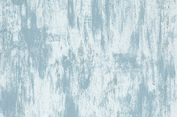 Abstract  light blue old wall painted background 