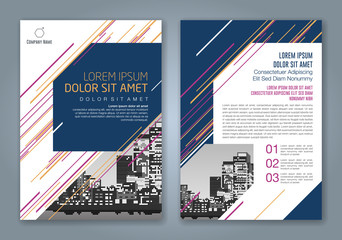 Abstract minimal geometric shapes polygon design background for business annual report book cover brochure flyer poster