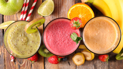 assorted juice or smoothie