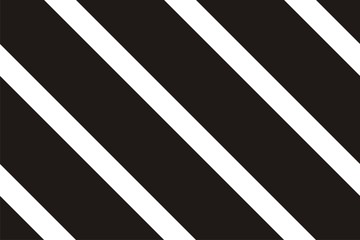 Seamless pattern. Black Stripes on white background. Striped diagonal pattern Background with slanted lines Vector illustration