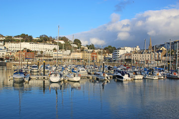 Fototapeta na wymiar Torquay Harbour, Devon