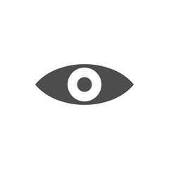 Eye icon. Vector illustration.