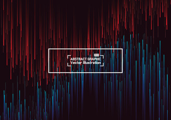 Lines composed of glowing backgrounds, abstract vector background © royyimzy