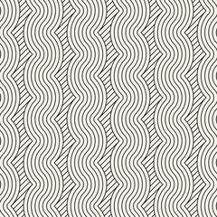 Vector seamless pattern. Modern stylish abstract texture. Repeating geometric tiles