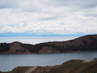 Fototapeta na wymiar lago titicaca - isla del sol