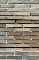 Brown brick wall background