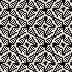 Vector seamless pattern. Modern stylish abstract texture. Repeating geometric tiles