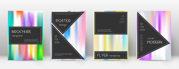 Flyer layout. Black fancy template for Brochure, Annual Report, Magazine, Poster, Corporate Presentation, Portfolio, Flyer. Admirable lines cover page.
