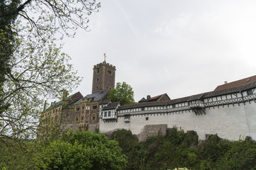 Fototapeta na wymiar The Wartburg Castle in Eisenach / Germany