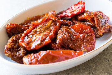 Sun Dried Tomatoes Ready to Eat.