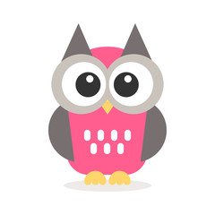 Icon of cute owl