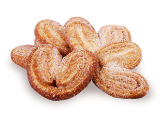 Palmiers elephant ear , puff pastry cookie.