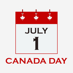Canada Day, 1st July. Independence Day.