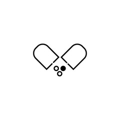 Capsule broken icon