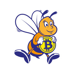Bee miner keep gold bitcoin