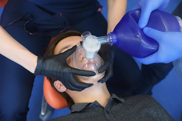 first aid measures for victims, basic emergency training, artificial lung ventilation, indirect heart massage