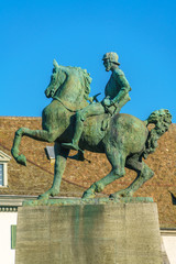 The equestrian monument to Hans Waldmann (1937), Zurich, Switzerland