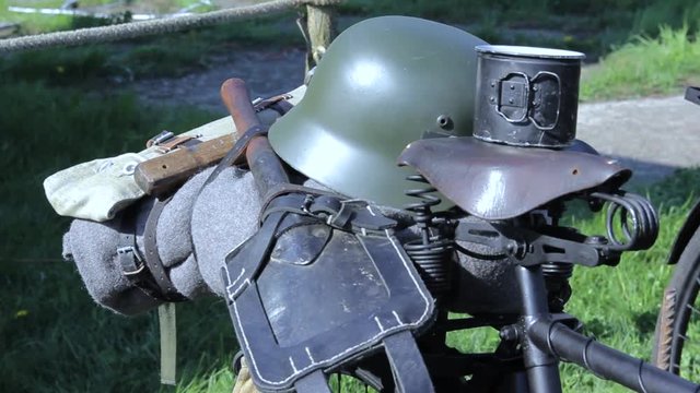 military ammunition of a fascist of the Second World War