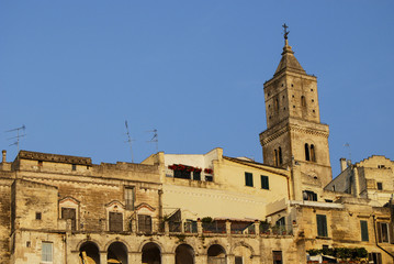 Fototapeta na wymiar MATERA, SASSI, Sassi of Matera, Basilicata, Italy, UNESCO World Heritage Site