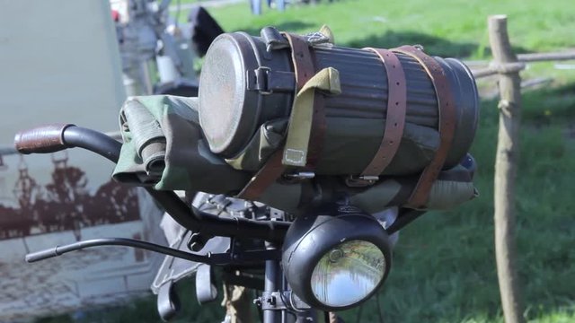 military ammunition of a fascist of the Second World War