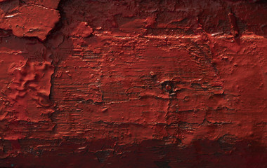 texture of a red color wooden