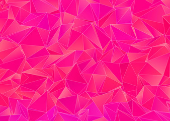 Abstract background, mosaic triangulated