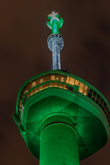 Rotterdam skyline photography from euromast, The Netherlands
