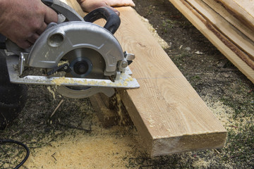  the beginning of sawing of wooden boards