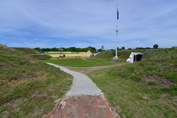 Fototapeta premium An American Fortress that was used from from 1776 to 1947. 