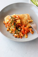 Fillet of Pollock breaded