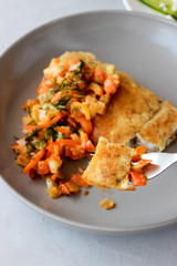 Fillet of Pollock breaded